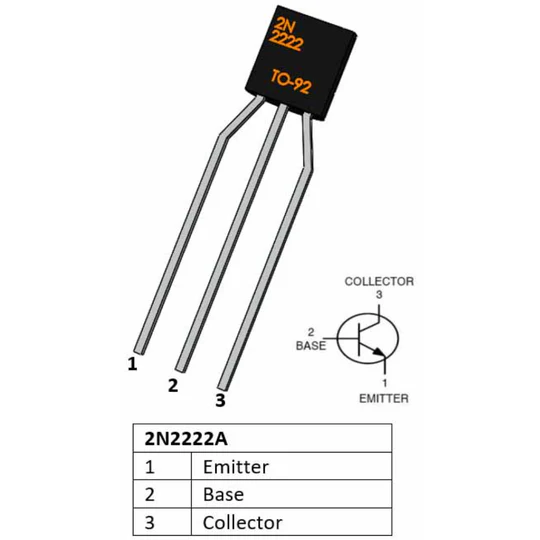 2N2222 NPN Transistors 2 2N2222 NPN Transistors - Image 2