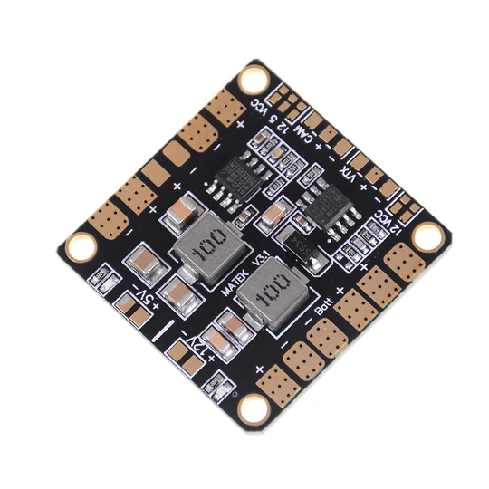 matek mini power hub power distribution board pdb with bec 5v 12v for fpv
