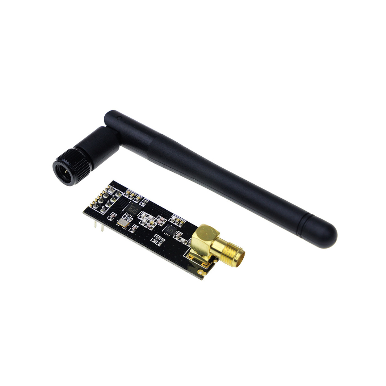 NRF24L01+ PA LNA Wireless Transceiver Module with SMA antenna – ProjectBaseGH Ghana