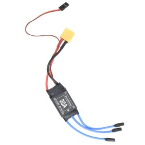 30A brushless ESC 2–4S with 5V 2A BEC for RC drone and robotics